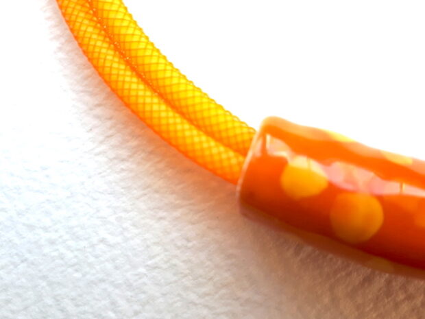 Orange Barrel close up